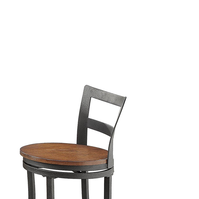 17 Stories Kinsley Swivel 24'' Counter Stool & Reviews Wayfair